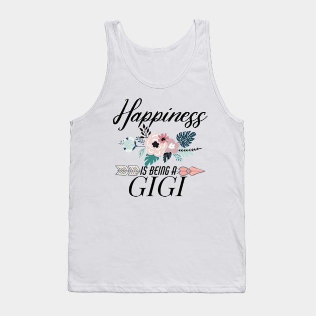 happiness is being a gigi Tank Top by Design stars 5